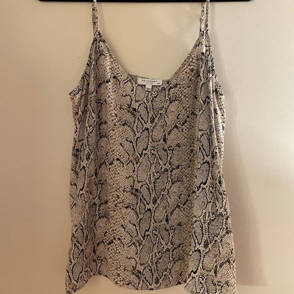 Equipment Layla Snakeskin Print Camisole Top - Picture 1 of 3